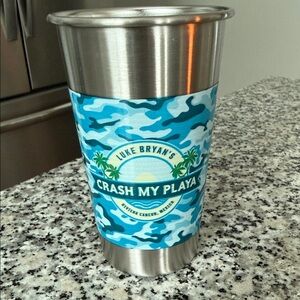 Crash my Playa 16oz tumbler